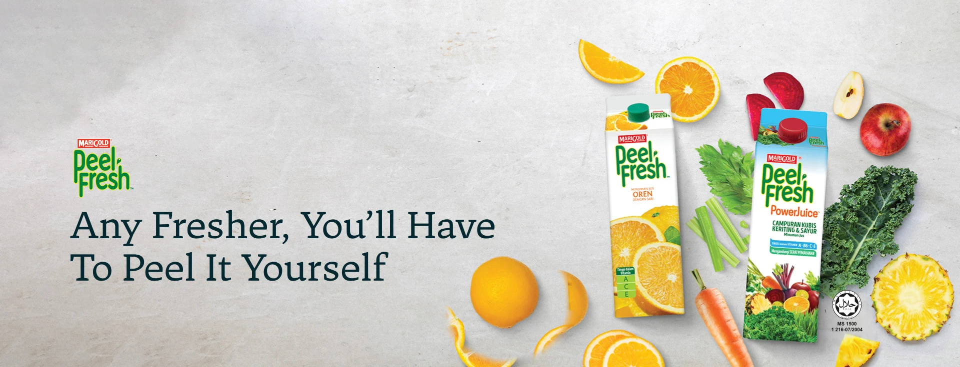 Any Fresher, You'll Have To Peel It Yourself